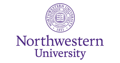 Showing the Northwestern University logo.