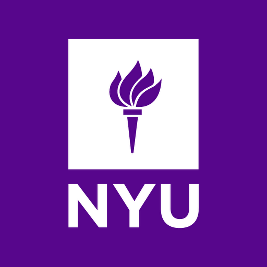 Showing the New York University logo.